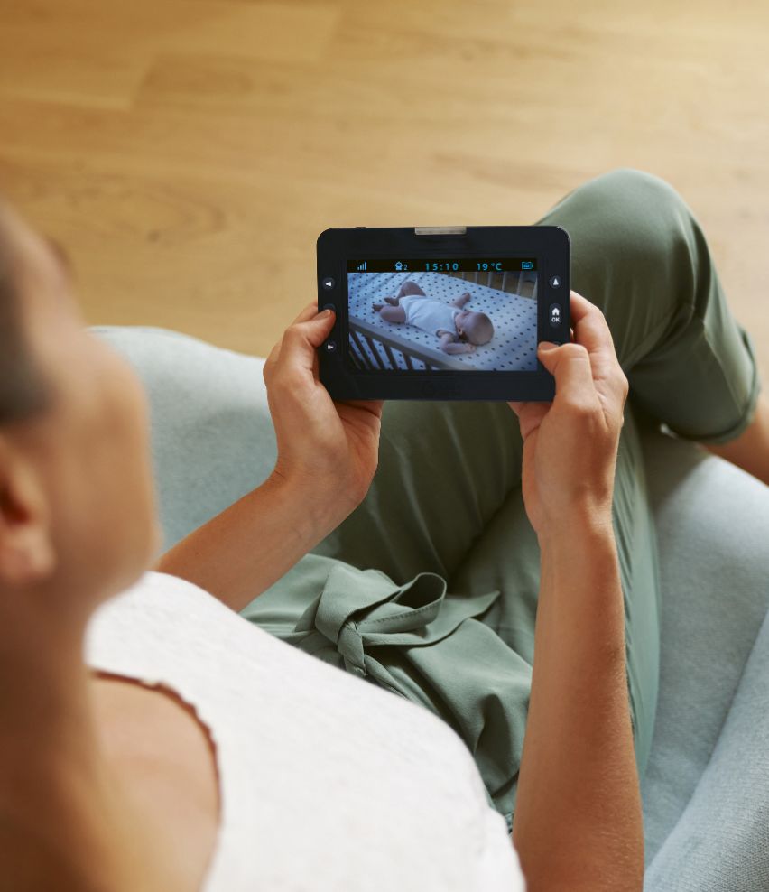 YOO Master Plus HD 360-degree Video Baby Monitor 5" screen