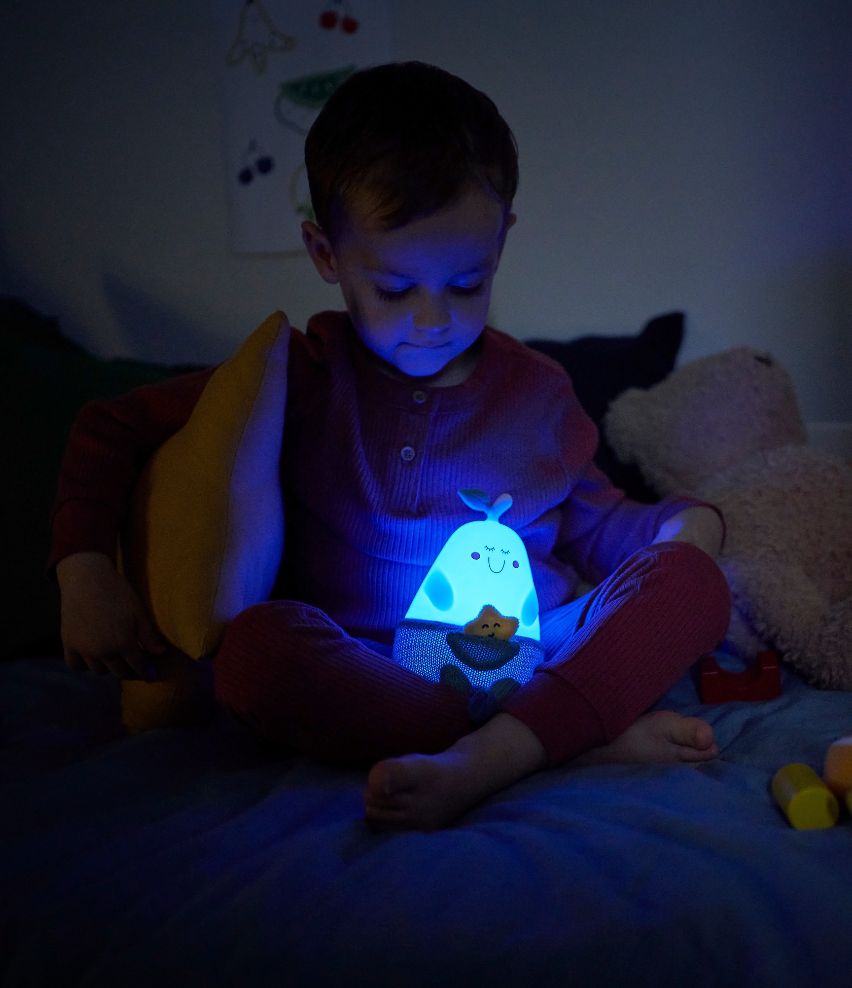 Bertille colour-changing Silicone Pear-shaped Nightlight