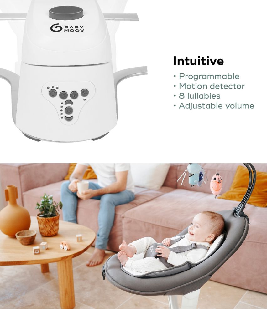 Swoon Motion Electric 360° Baby Swing Babymoov