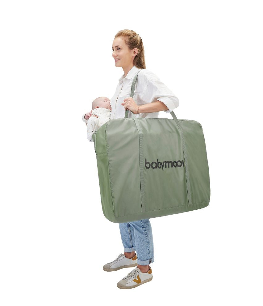 3in1 Moov & Comfy Travel Cot Sage
