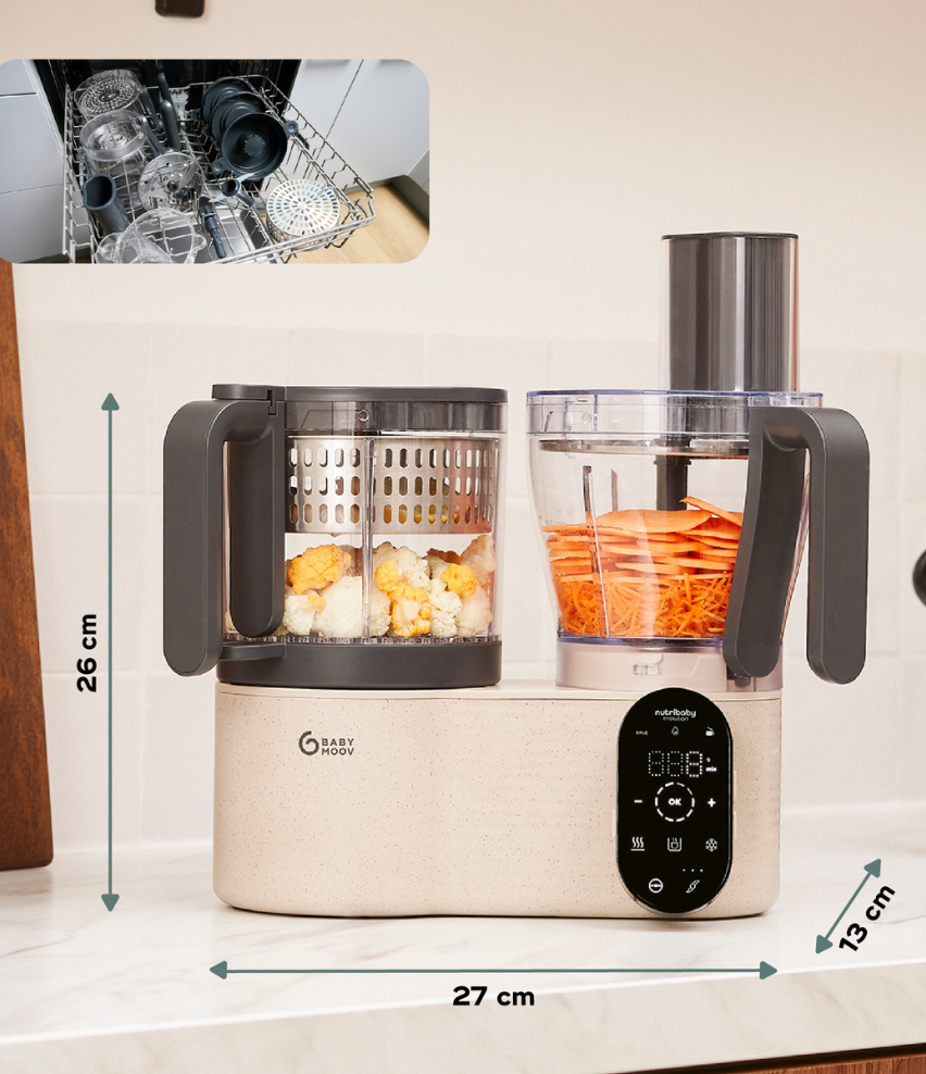 Nutribaby Evolution 5in1 multi-function food processor