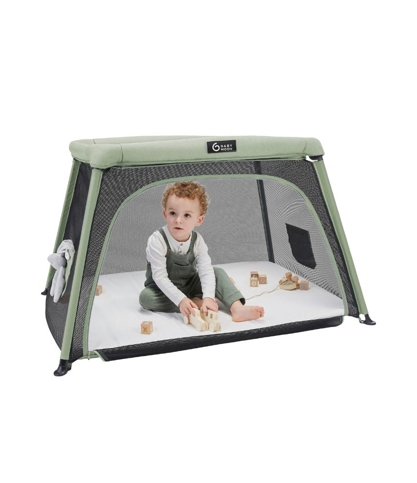 3in1 Moov & Comfy Travel Cot Sage