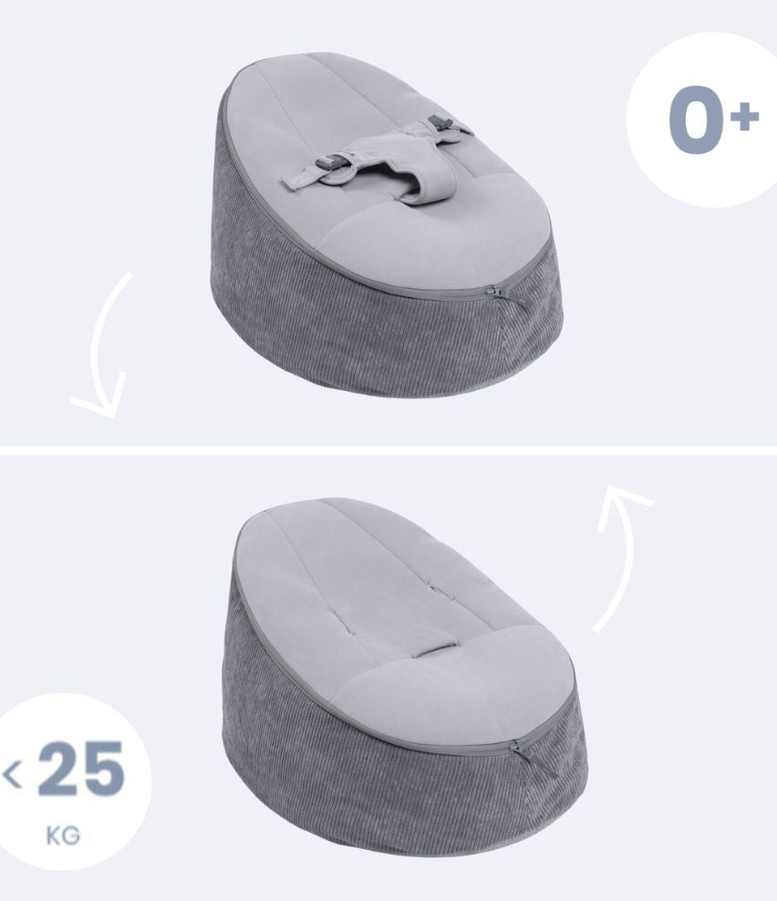 Seat N Grow Baby Lounger Beanbag Chair 0-6yrs