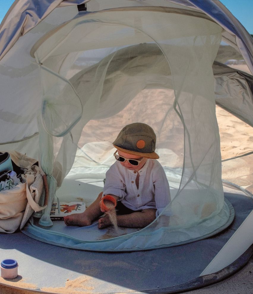 Moov & Protect Anti UV Cooling Tent 50+ UPF Green Lagoon