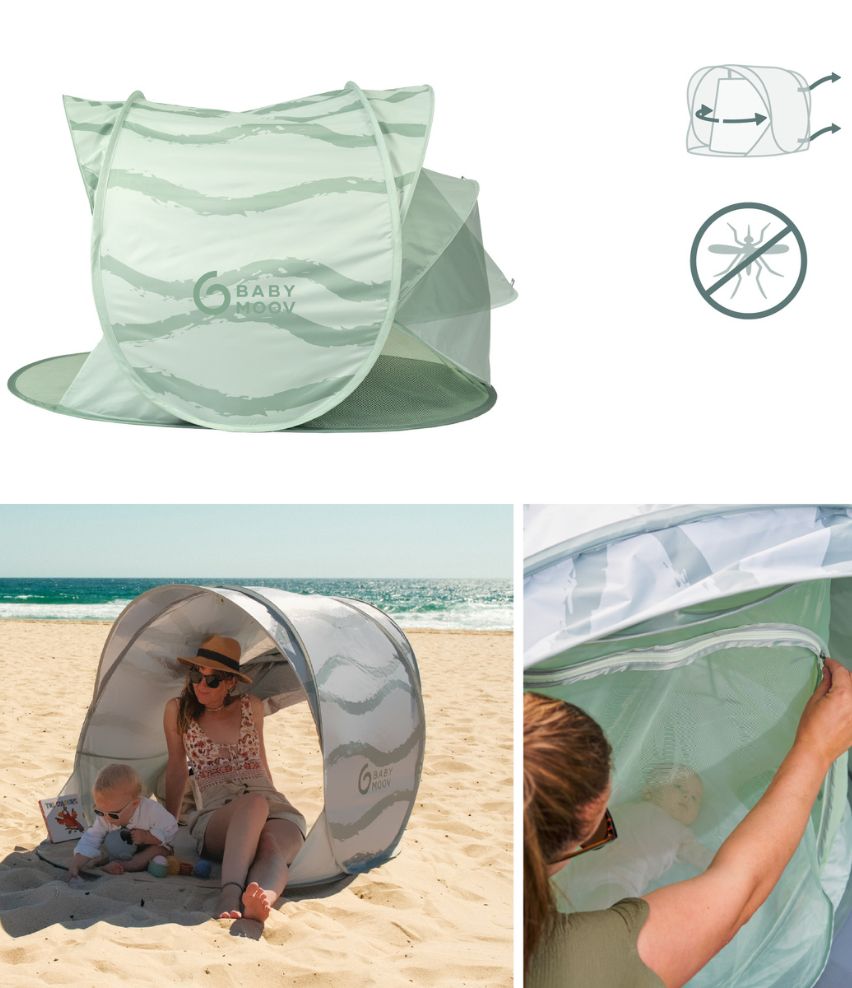 Moov & Protect Anti UV Cooling Tent 50+ UPF Green Lagoon