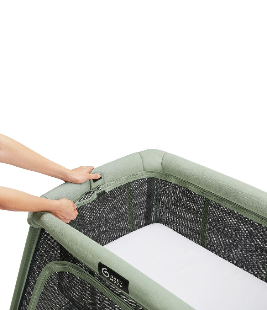 3in1 Moov & Comfy Travel Cot Sage