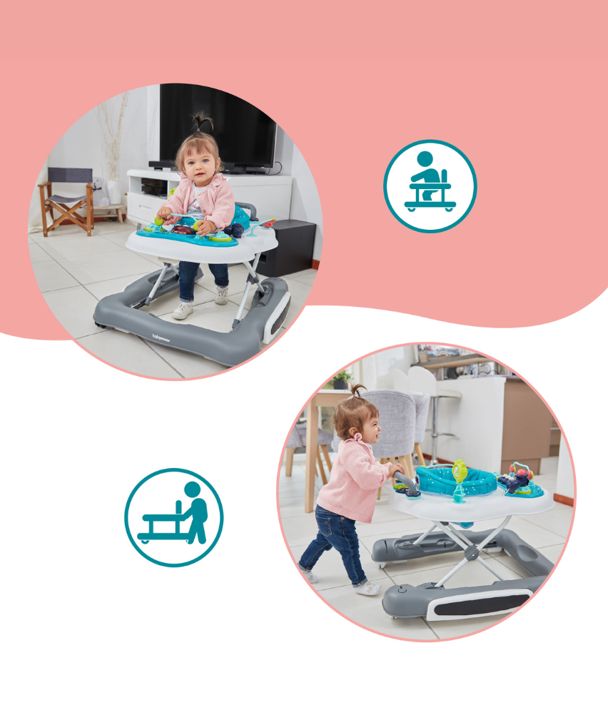 5in1 360° Musical Baby Walker and Push Toy Babymoov