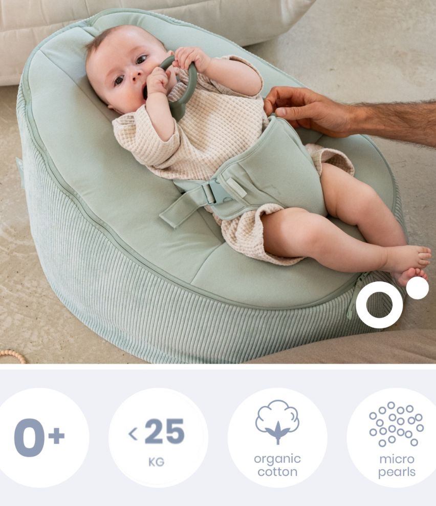 Seat N Grow Baby Lounger Beanbag Chair 0-6yrs