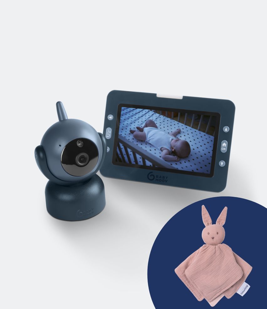 YOO Master Plus HD 360-degree Video Baby Monitor 5" screen