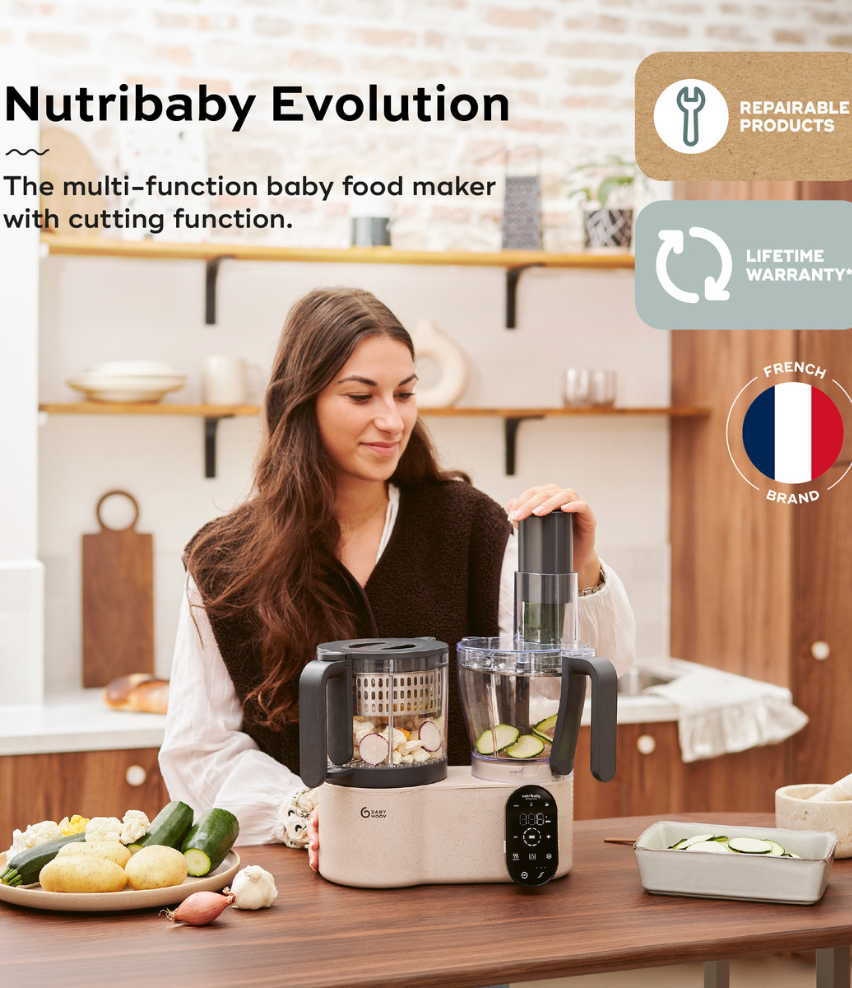Nutribaby Evolution 5in1 multi-function food processor