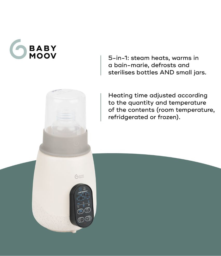 NutriSmart+ 4in1 Bottle Warmer & Steriliser Mineral Beige