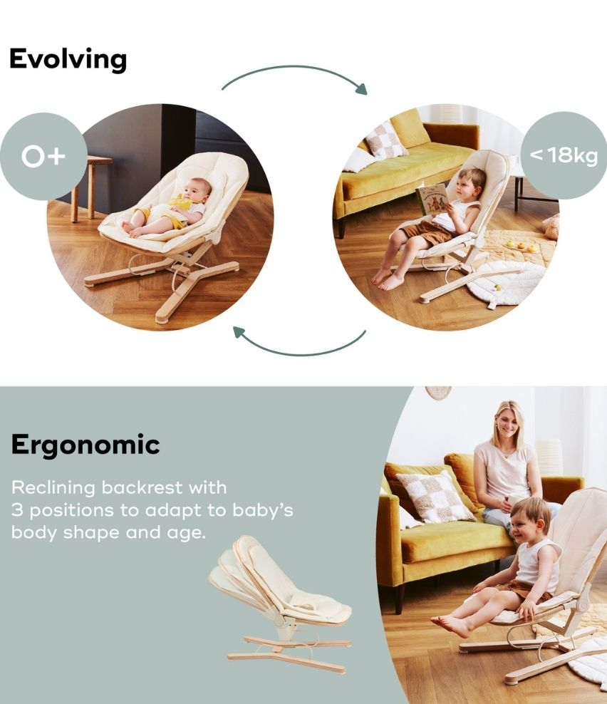 Swoon Flow Wooden Bouncer