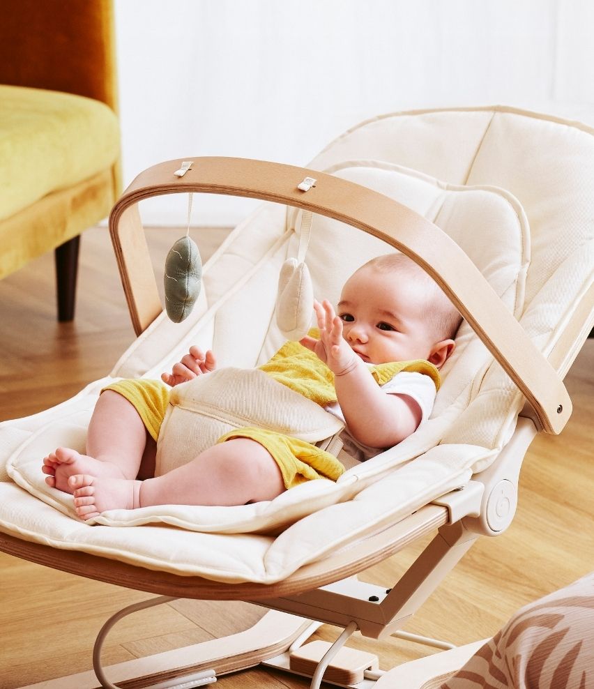 Play Arch for Swoon Flow Wooden Natural Bouncer