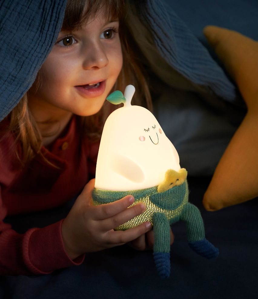 Bertille colour-changing Silicone Pear-shaped Nightlight