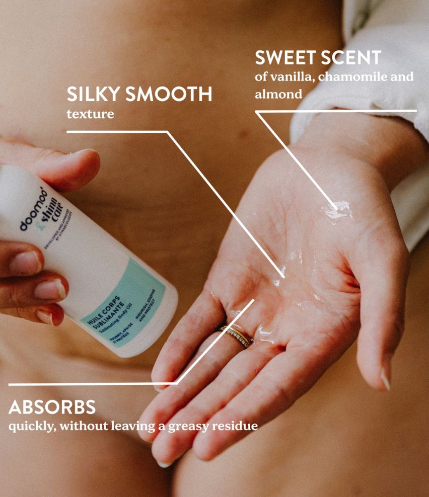 Nourishing Enhancing Anti Stretch Mark Body Oil - doomoo X Shinncare