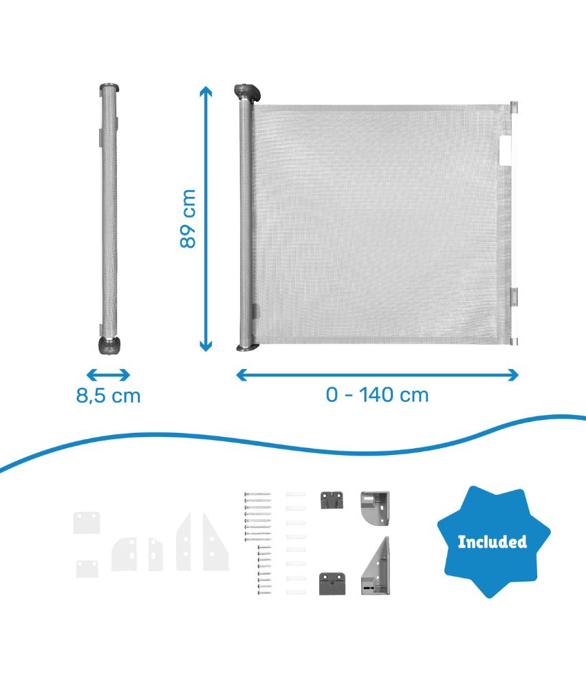 Safe & Roll Retractable Safety Gate
