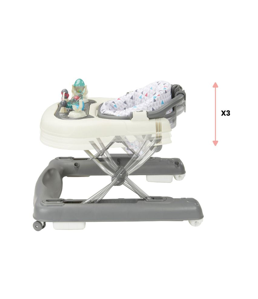 2in1 Musical Activity Walker Push Toy