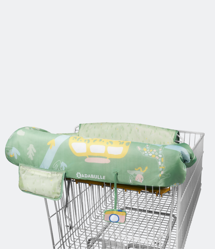 Shopping Trolley Seat Cover Safari Green