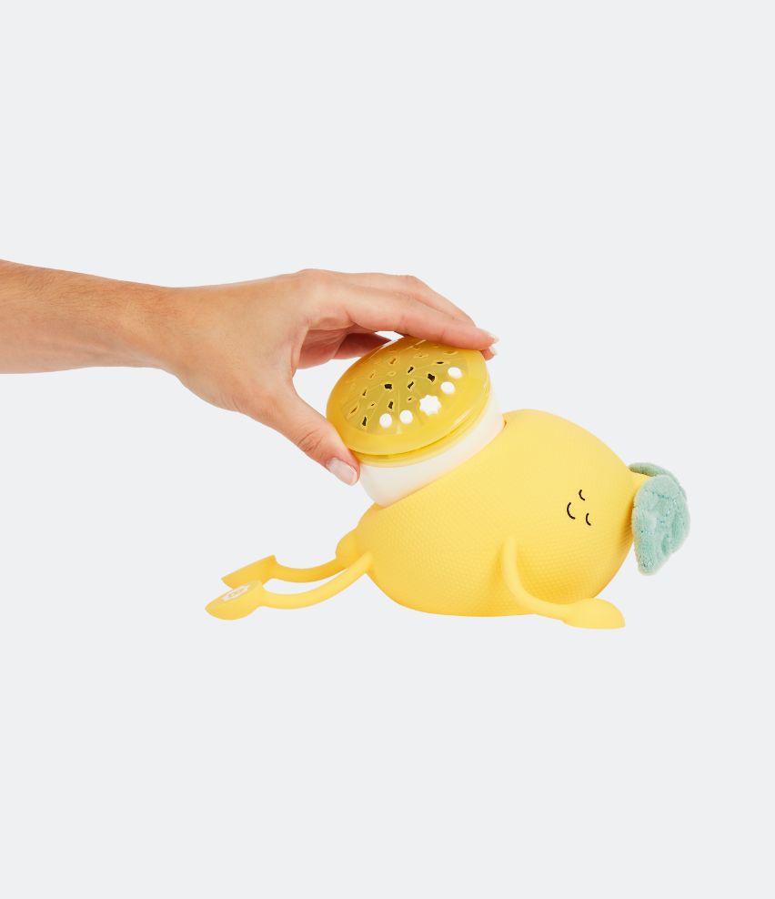 Lemon-shaped Silicone Projector Nightlight - Basil