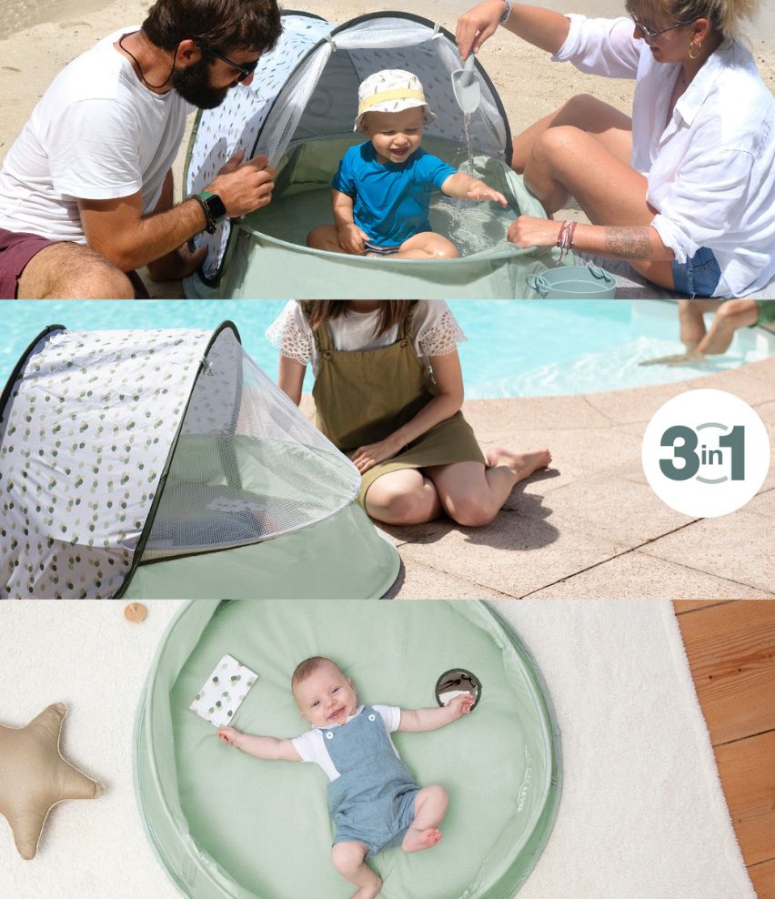 Aquani Anti UV Tent pop up Paddling Pool Provence