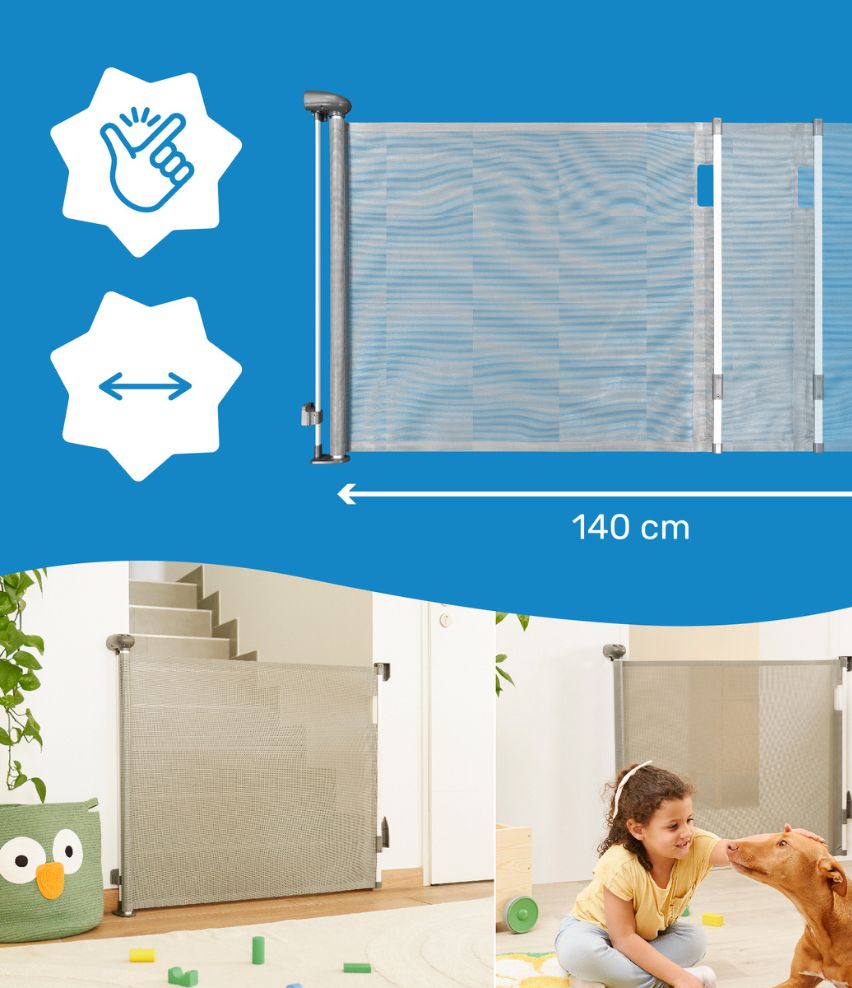 Safe & Roll Retractable Safety Gate