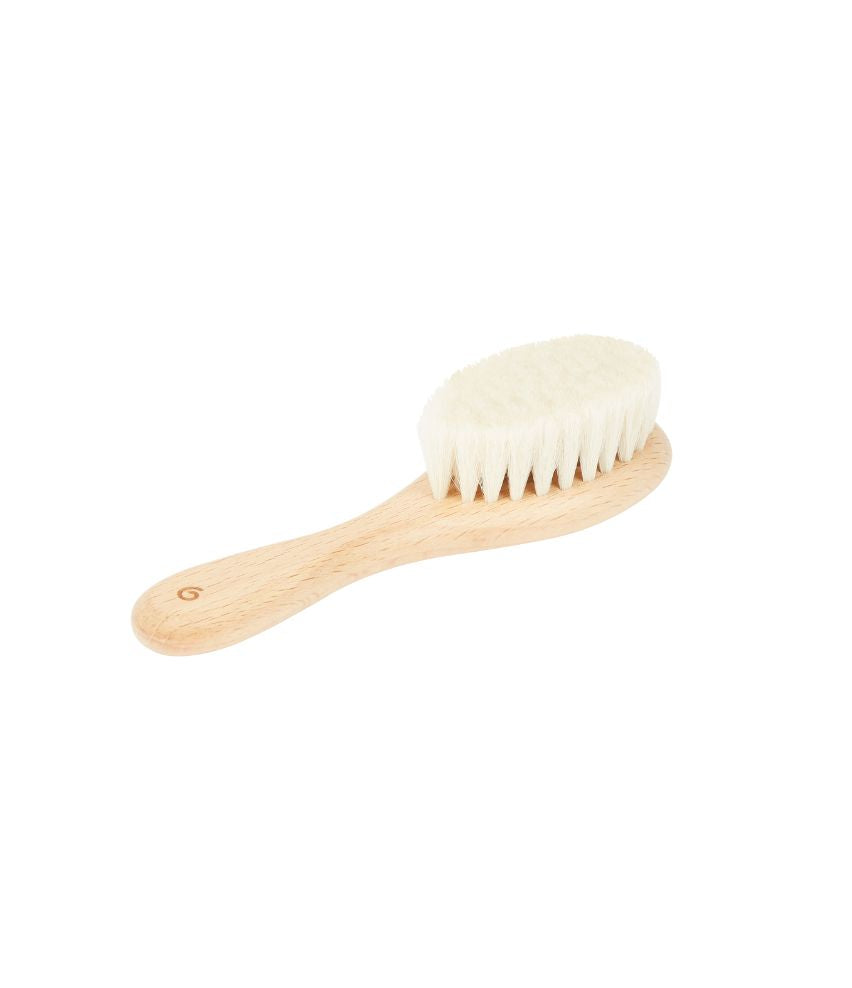 Curl White Shearling Baby Toiletry Bag