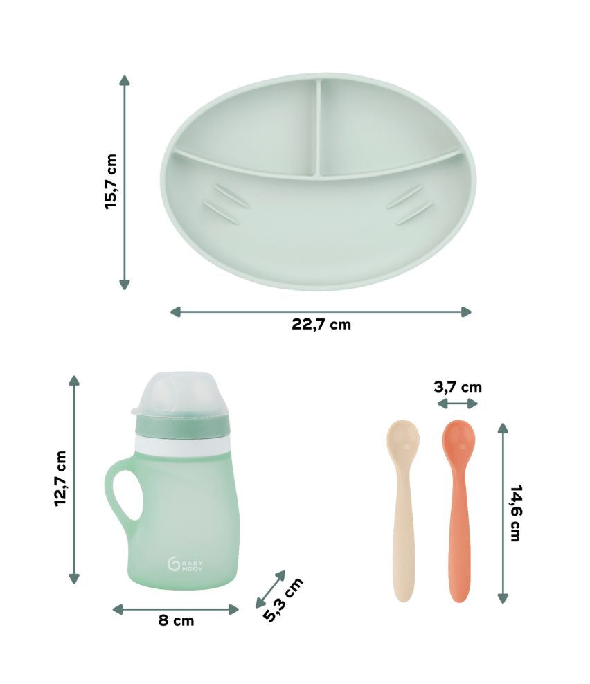 Grow ISY Silicone Feeding Set 24-36M