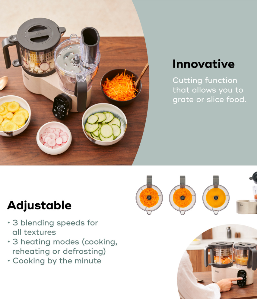 Nutribaby Evolution 5in1 multi-function food processor