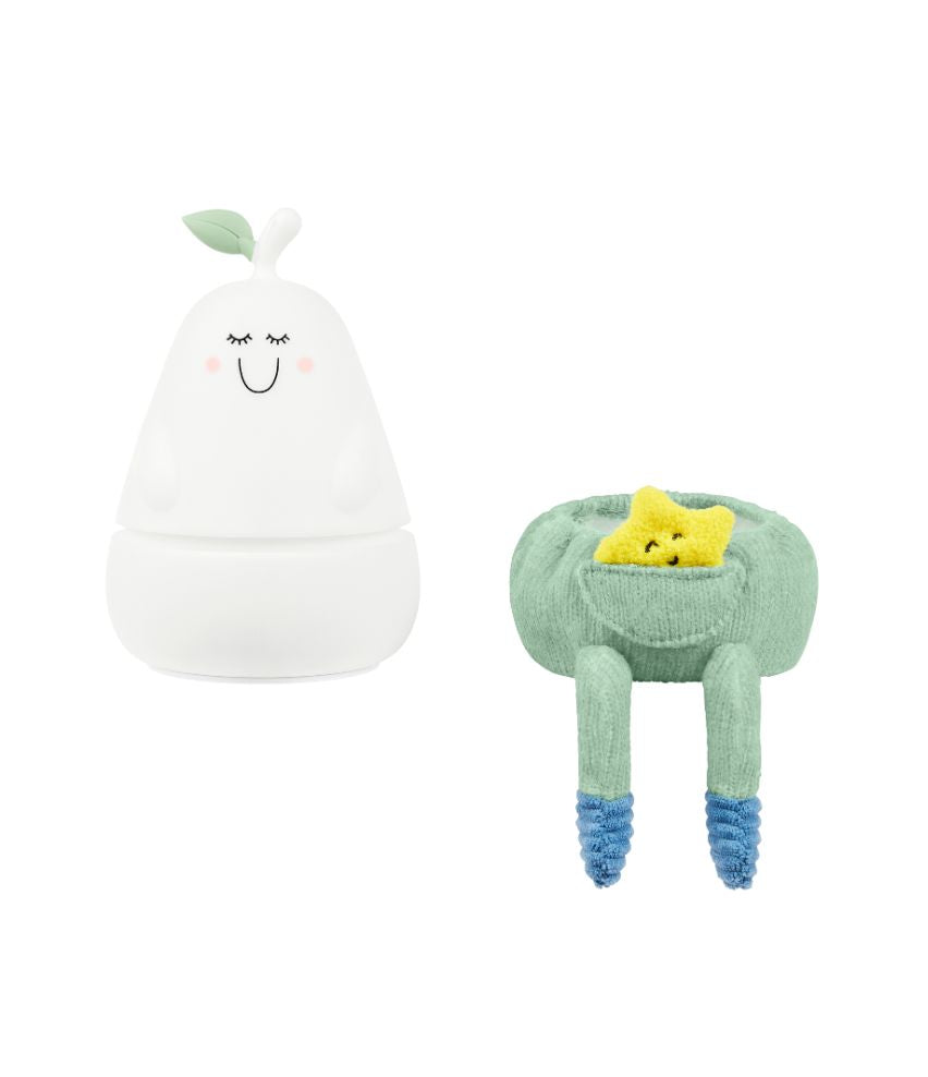 Bertille colour-changing Silicone Pear-shaped Nightlight