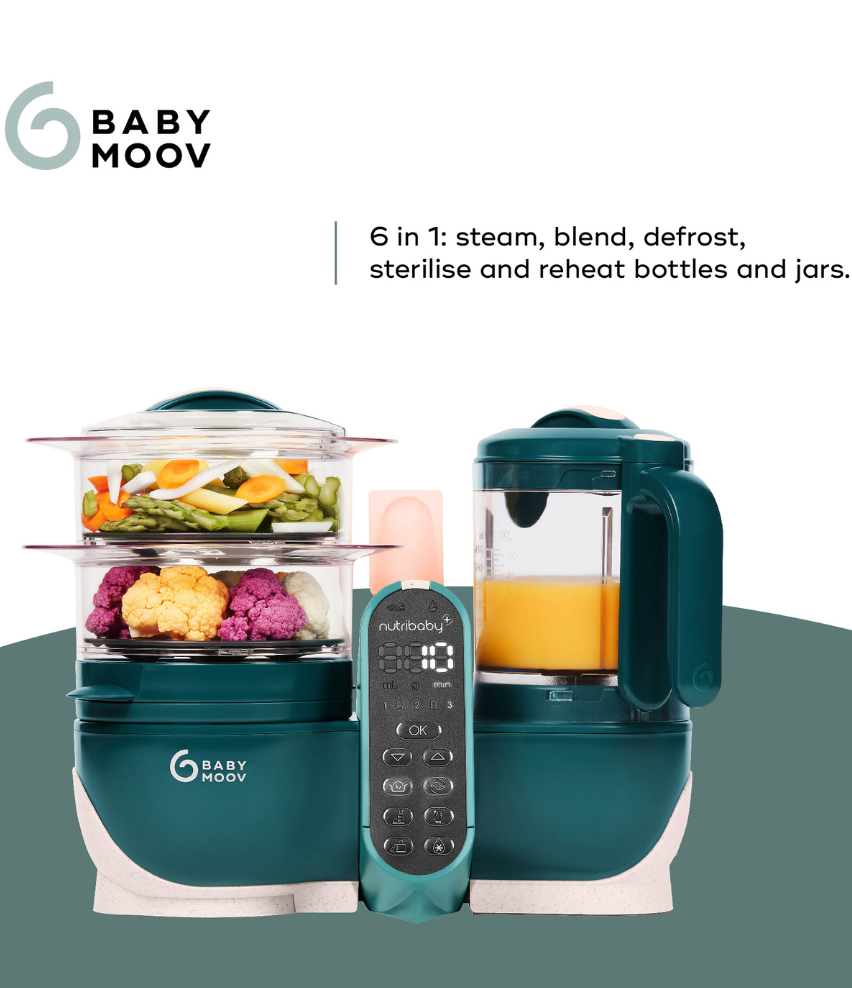 Nutribaby+ 6in1 Food Prep Maker Opal Green