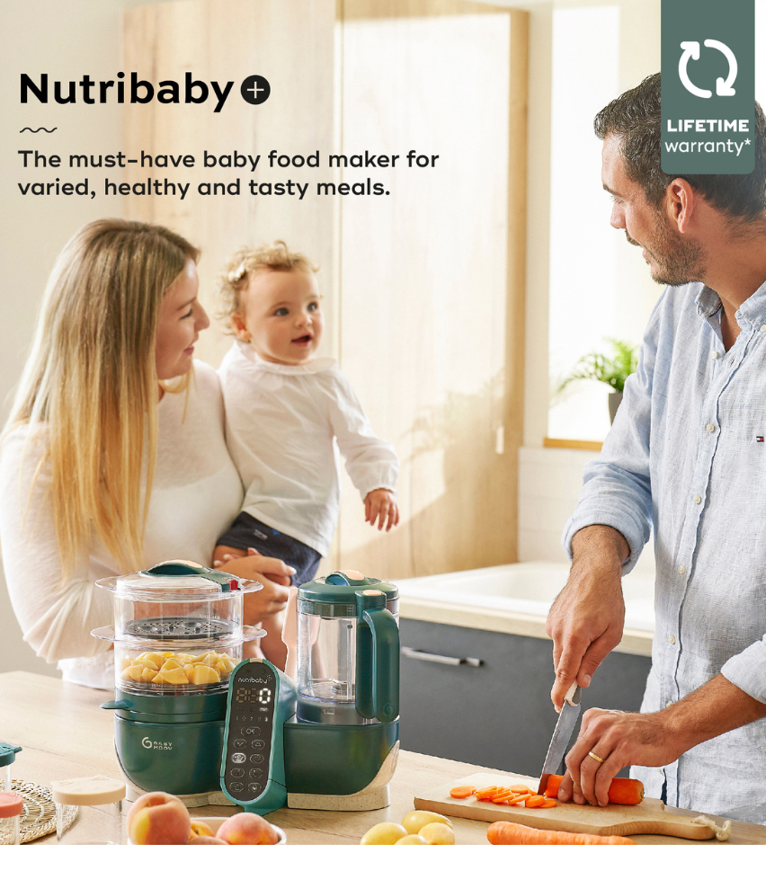 Nutribaby+ 6in1 Food Prep Maker Opal Green
