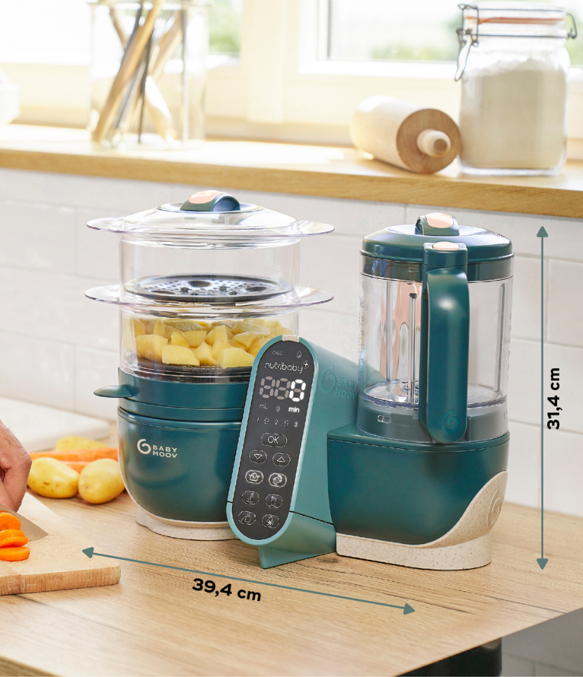 Nutribaby+ 6in1 Food Prep Maker Opal Green