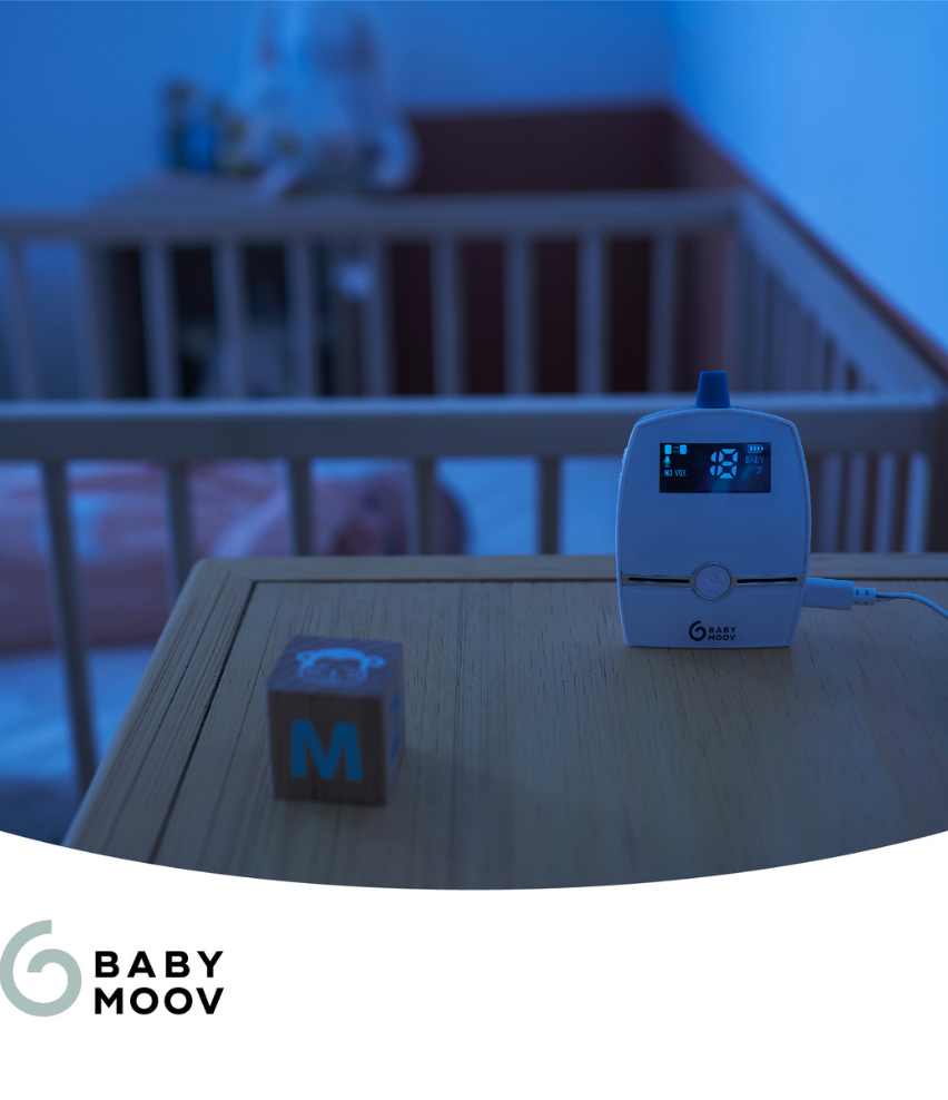 Premium Care Low Emission, 1400m range Audio Baby Monitor Babymoov