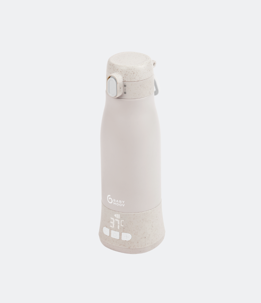 MOOV & FEED Rechargeable Bottle Warmer Mineral Beige