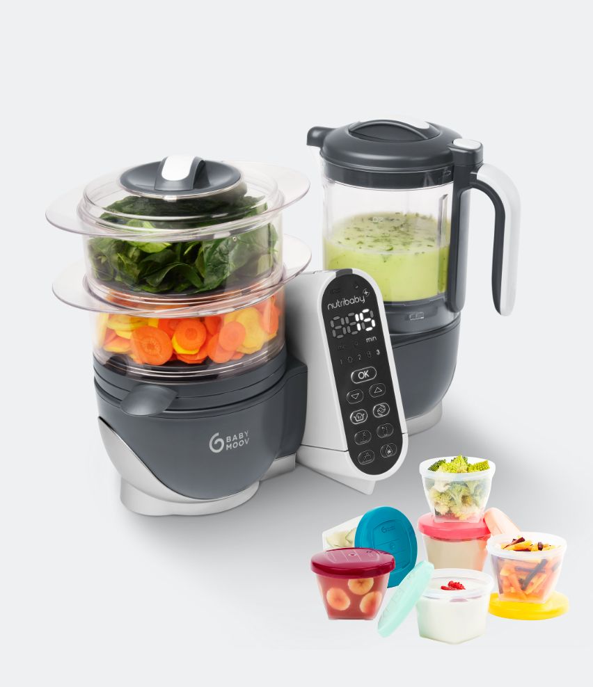 Nutribaby(+) 6in1 Baby Food Maker I Award-winning baby products