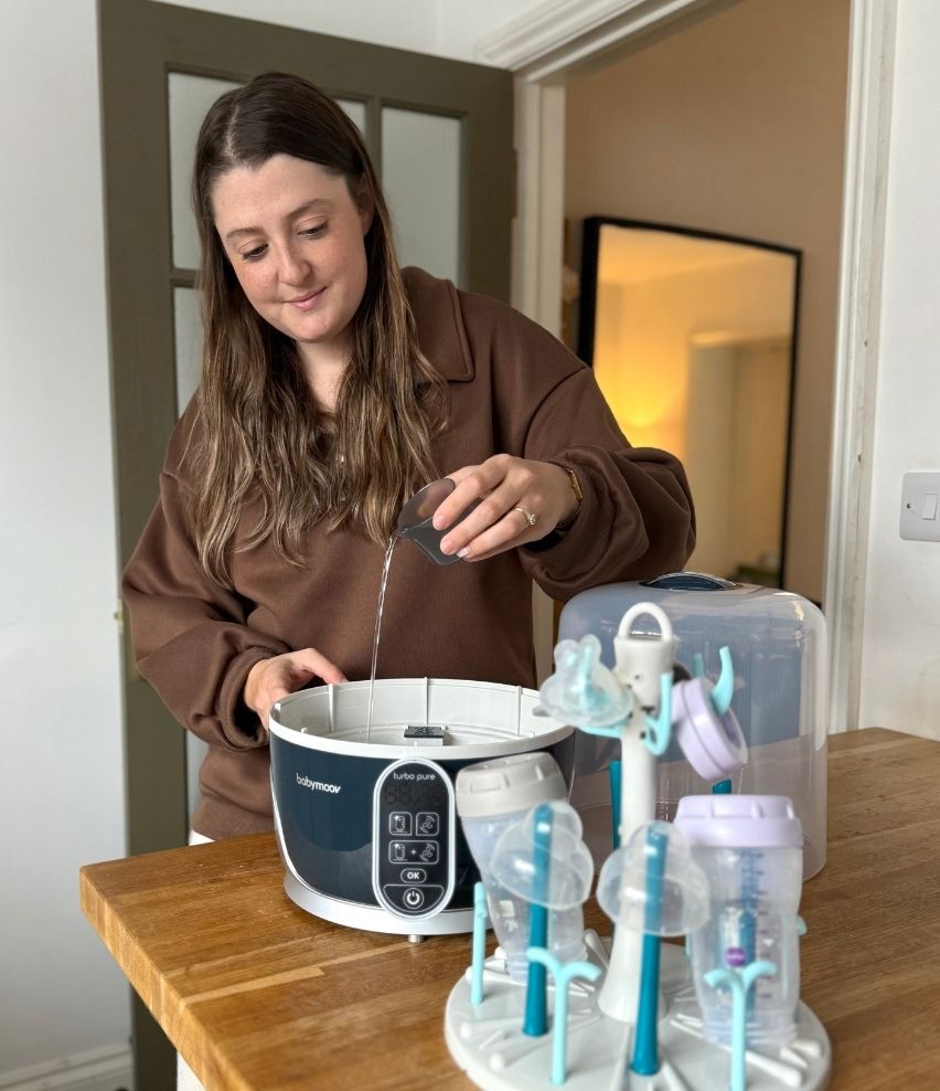 Turbo Pure 3-in-1 Steriliser, Dryer & Purified Bottle Storage