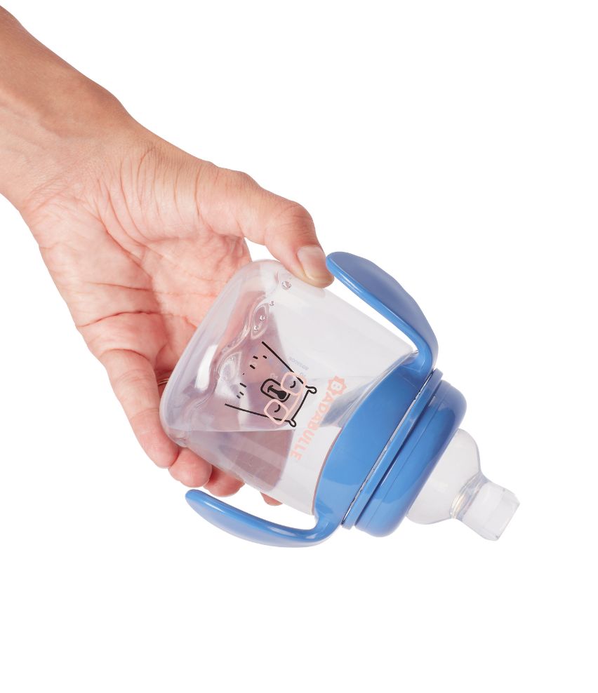 Set of 2 Leak-proof straw bottles 6m +