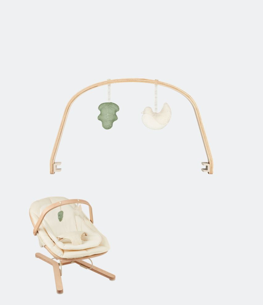 Play Arch for Swoon Flow Wooden Natural Bouncer