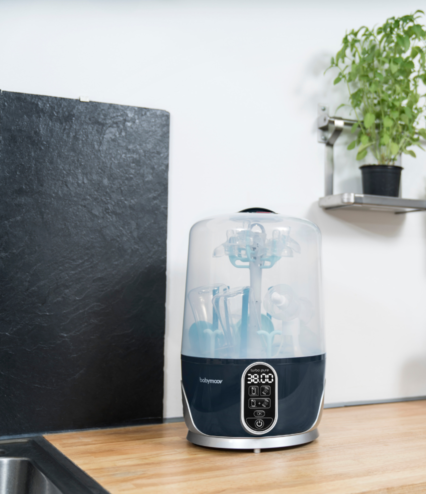 Turbo Pure 3-in-1 Steriliser, Dryer & Purified Bottle Storage