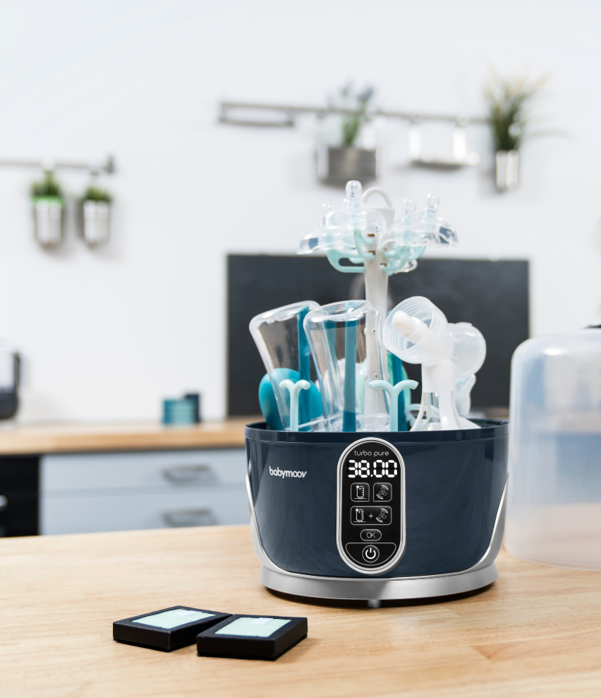 Turbo Pure 3-in-1 Steriliser, Dryer & Purified Bottle Storage