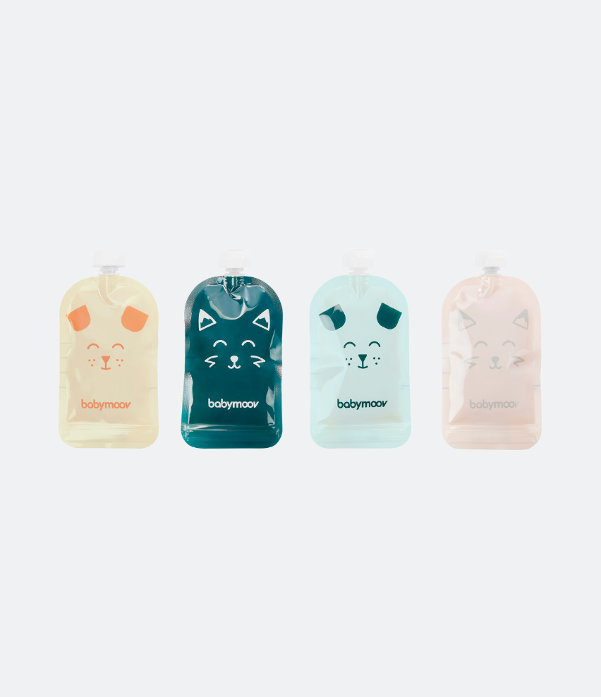 ISY reusable feeding pouches x20 Babymoov