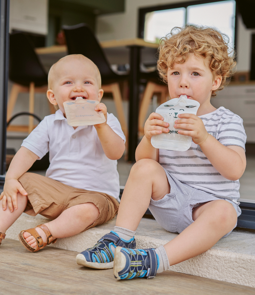 ISY reusable feeding pouches x20 Babymoov