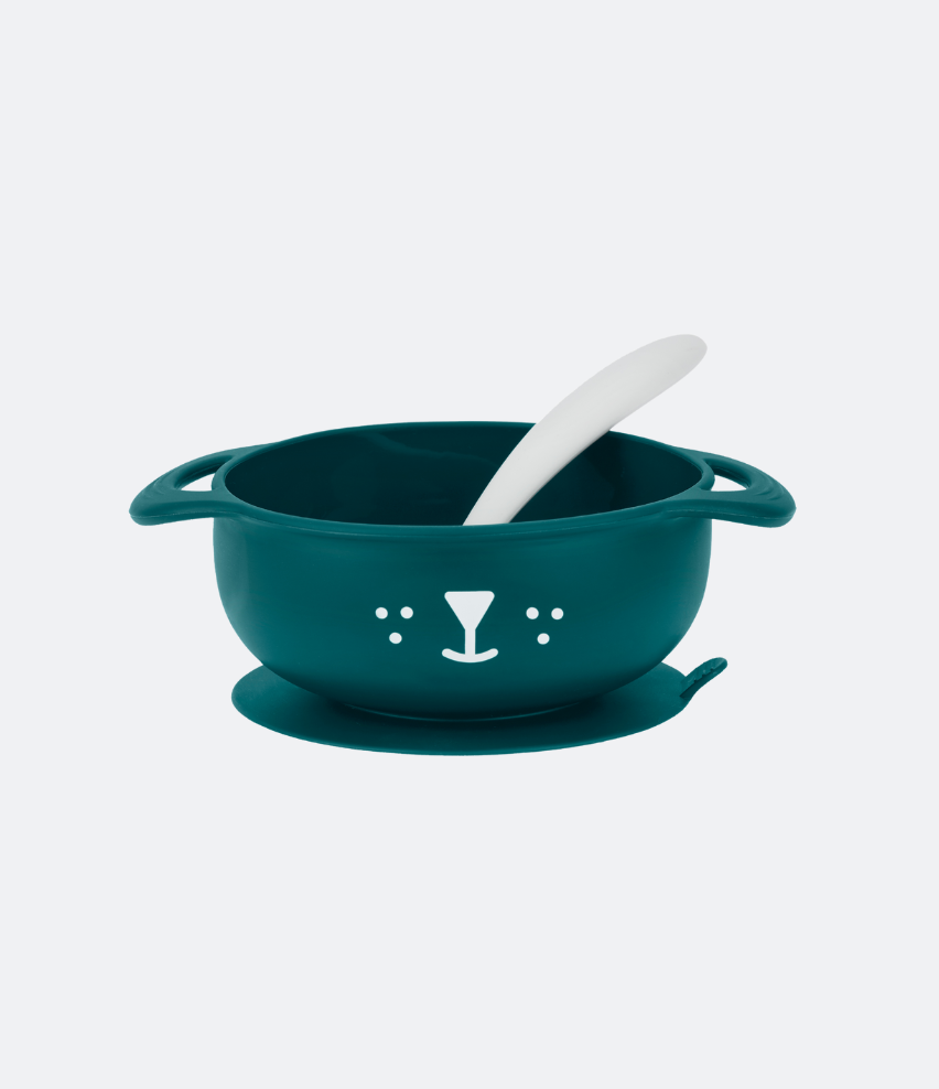 Taste ISY 2-Piece Silicone Bowl & Spoon Weaning Set