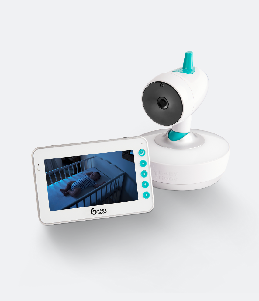 YOO-Twist Babyphone Caméra ultra puissant & rotatif 360°