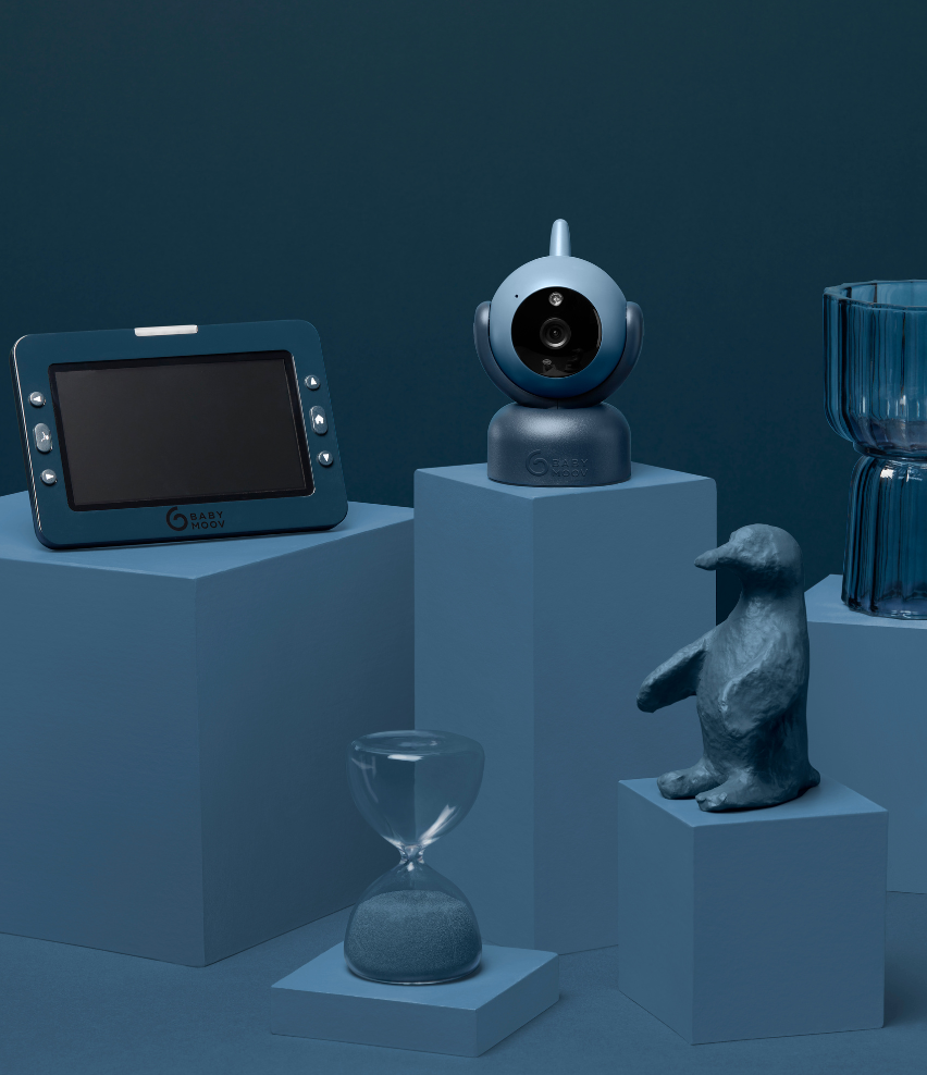 YOO Master Plus HD 360-degree Video Baby Monitor 5" screen