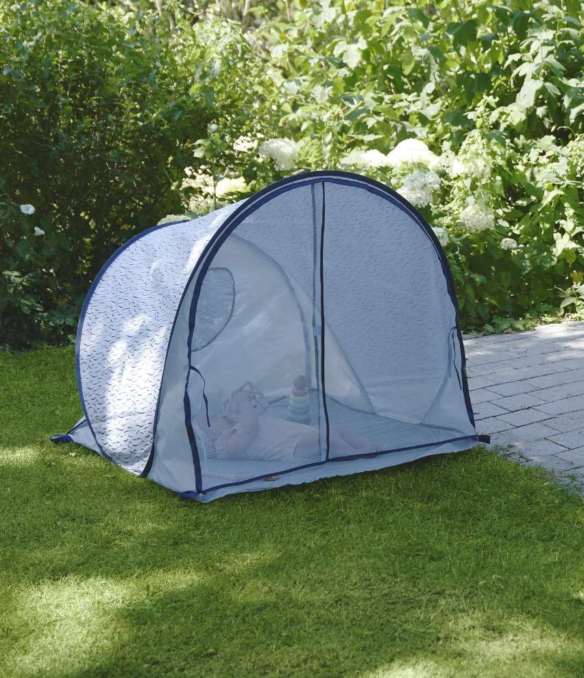 Anti-UV Tent 50+ UPF Protection Blue Waves