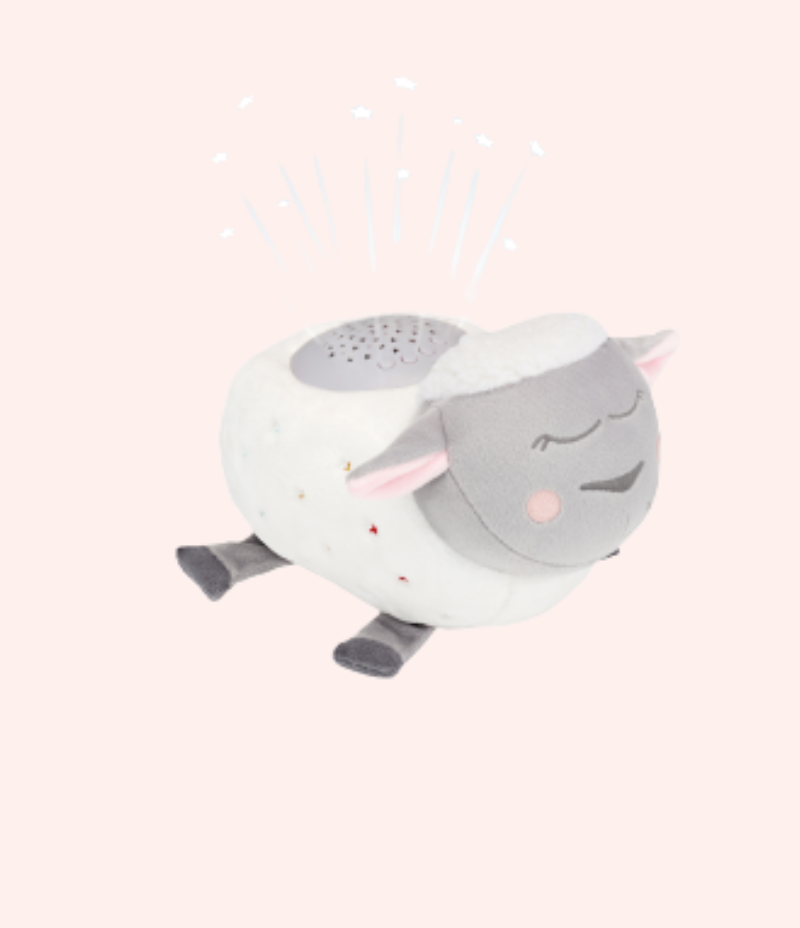 Night Light Projector Musical Lulu Cuddly Sheep Badabulle