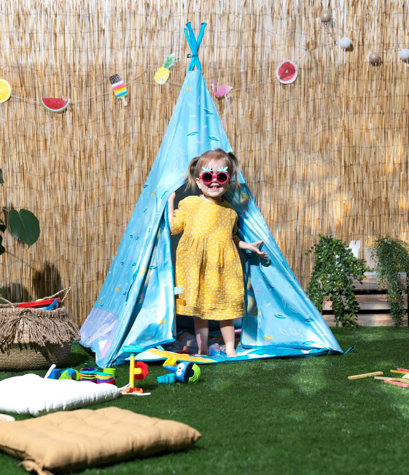 Anti-UV Jungle Teepee Tent UPF 50+ Badabulle