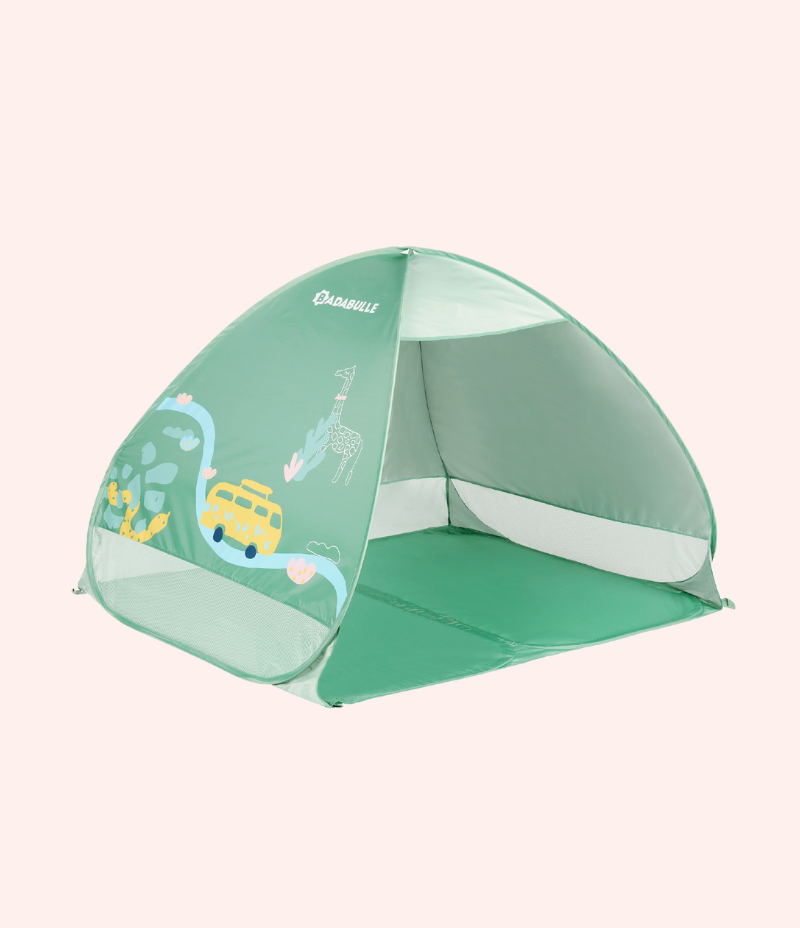 Badabulle Anti UV pop up tent UPF50 Sage