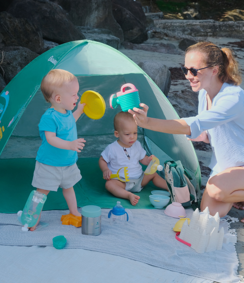 Badabulle Anti-UV pop-up tent UPF50+ Sage